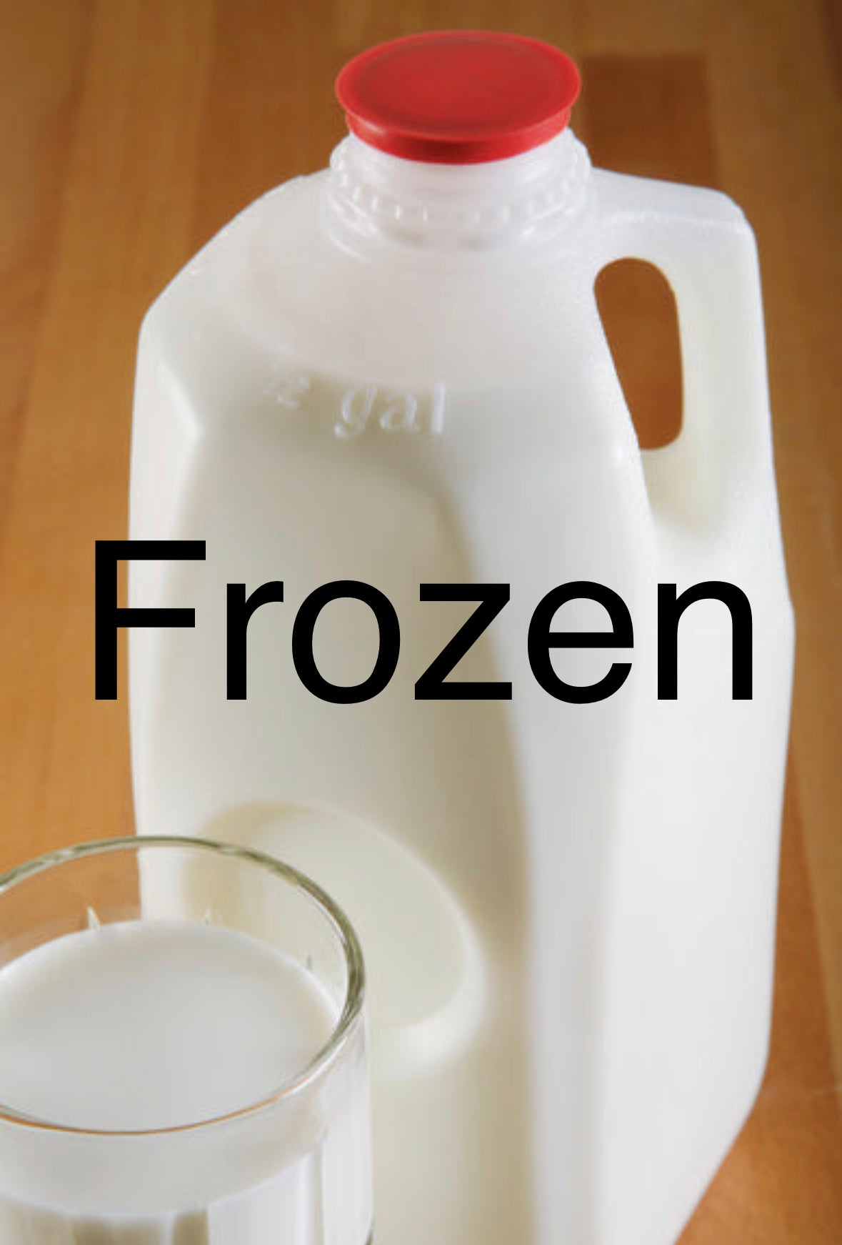 1/2 Gallon Frozen Goat Milk